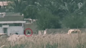 ISIS sniper scene  Al-Barakah State Media: ISIS battle video entitled - *Unitarian Prayer 2 by Reza Amriel